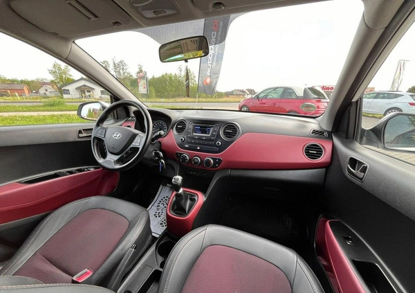 Hyundai i10 cena 29900 przebieg: 103000, rok produkcji 2014 z Koziegłowy małe 301